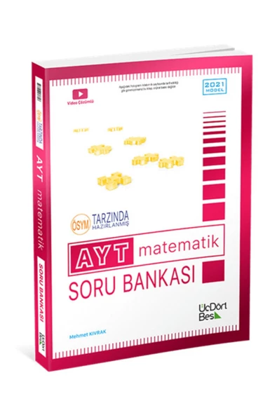 Üç Dört Beş Yayıncılık Ayt Matematik Soru Bankası 345 Yayınları 2021 Model