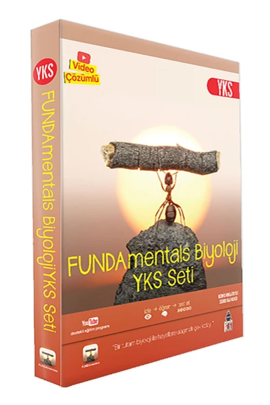 Tonguç Akademi Fundamentals Biyoloji Yks Seti 2 Kitap Tyt Ayt