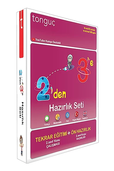 Tonguç Yayınları 2'den 3'e Hazırlık Seti