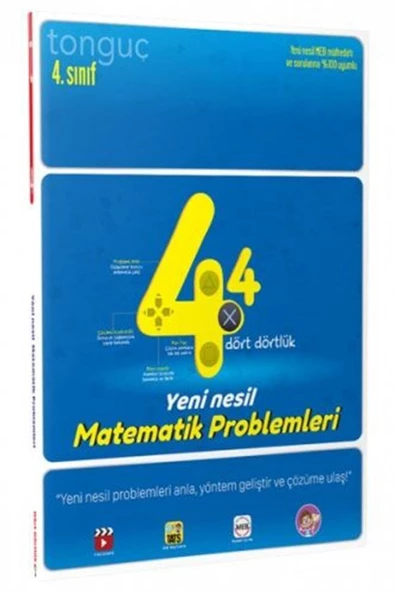 Tonguç Yayınları Tonguıç 4.sınıf Dört Dörtlük Matematik Problemleri