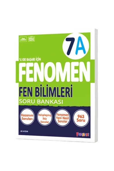 Fenomen Yayıncılık Fenomen 7 Fen Bilimleri A Soru Bankası