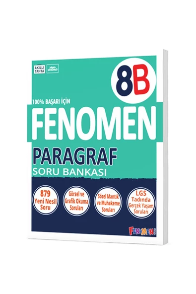 Gama Yayınları Fenomen 8. Sınıf Paragraf B Soru Bankası