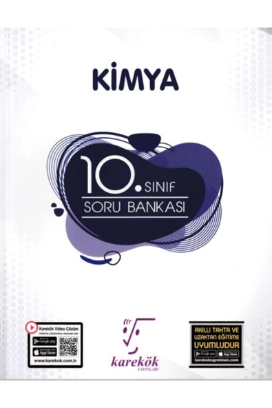 Karekök Yayınları Karekök 10. Sınıf Kimya Soru Bankası Yeni
