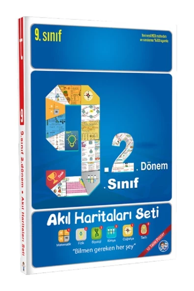 Tonguç Yayınları 9. Sınıf 2. Dönem 9.2 Akıl Haritaları Seti