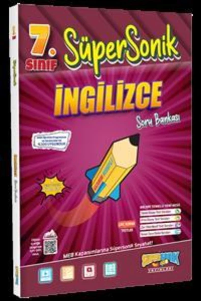 Tonguç Akademi Süpersonik 7. Sınıf Ingilizce Soru Bankası