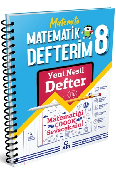 Arı Yayıncılık Arı Yayınları 8. Sınıf Matematik Defterim Matemito