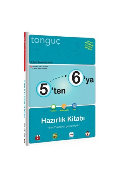 Tonguç Akademi 5’ten 6’ya Hazırlık Kitabı / Kolektif / Tonguç Akademi / 9786258152289
