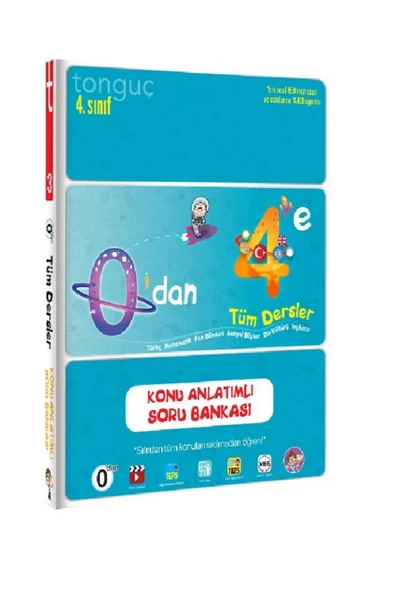 Tonguç Akademi Tonguç 0'dan 4'e Konu Anlatımlı Soru Bankası