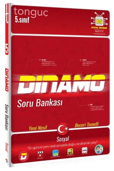 Tonguç Akademi Tonguç 5. Sınıf Sosyal Bilgiler Dinamo Soru Bankası