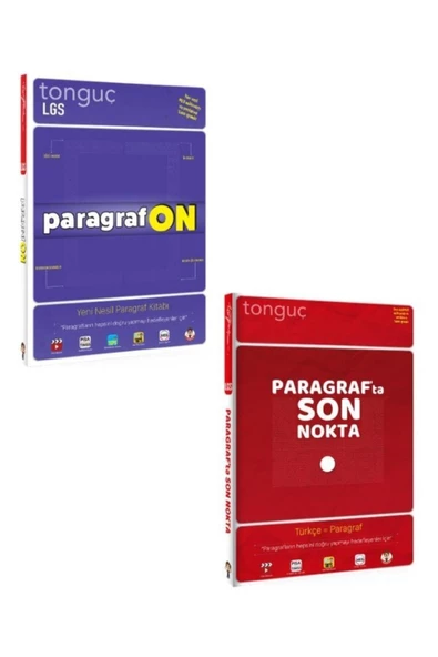 Tonguç Yayınları Tonguç 8. Sınıf Lgs Paragrafon Seti 2 Kitap