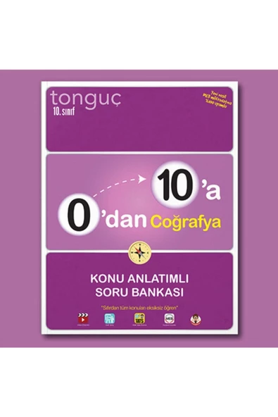 Tonguç Akademi 0'dan 10'a Coğrafya Konu Anlatımlı Soru Bankası