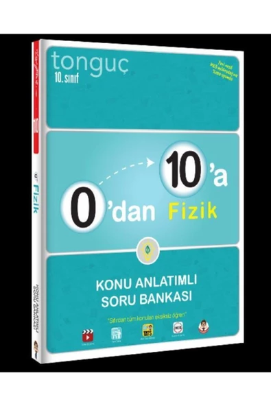 Tonguç Yayınları 0'dan 10'a Fizik Konu Anlatımlı Soru Bankası
