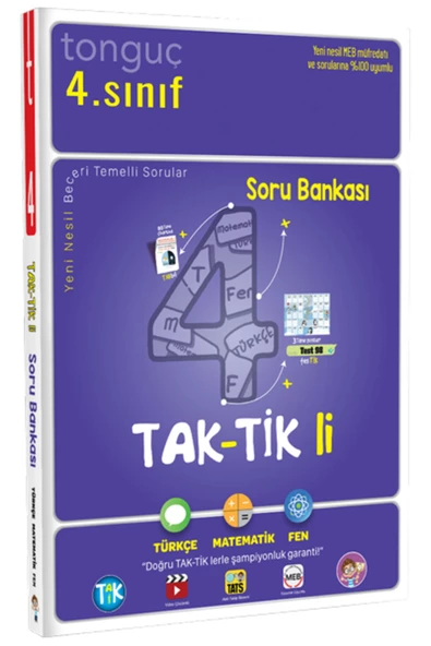 Tonguç Akademi 4. Sınıf Taktikli Soru Bankası / Kolektif / Tonguç Akademi / 9786254224317