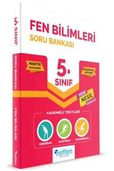 Netfen Yayınları 5. Sınıf Fen Bilimleri Soru Bankası / Kolektif / Netfen Yayınları / 9786057666109