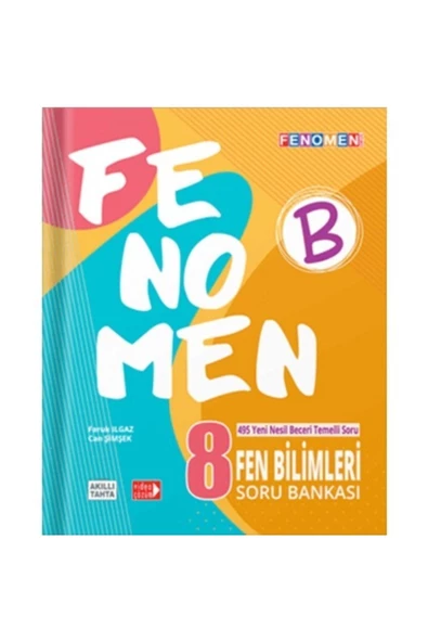 Fenomen Yayıncılık Fenomen 8. Sınıf Fen Bilimleri B Soru Bankası