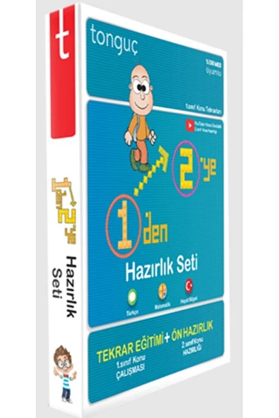 Tonguç Akademi 1'den 2'ye Hazırlık Seti / Kolektif / Tonguç Akademi / 8684278661013