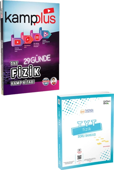 Tonguç Yayınları Tonguç Kampplus 29 Günde Tyt Fizik Kampı - Üç Dört Beş Yayınları Tyt Fizik Soru