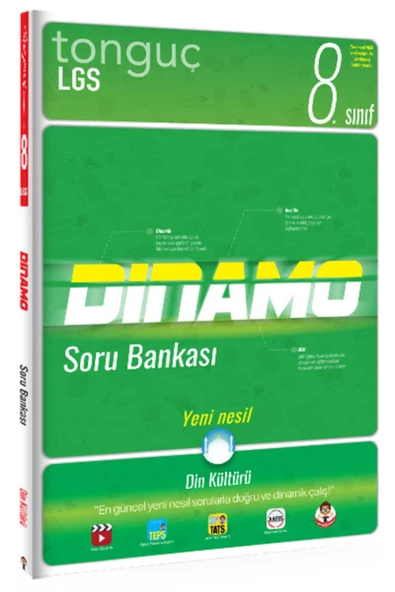 Tonguç Yayınları Lgs 8. Sınıf Din Kültürü Dinamo Soru Bankası