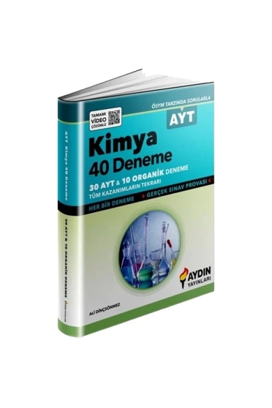 Aydın Yayınları AYT & Organik Kimya Denemeler