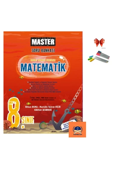 Okyanus Yayıncılık 8. Sınıf Master Matematik Soru Bankası