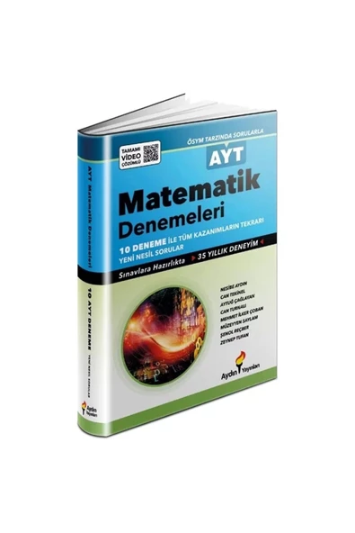 Aydın Yayınları Matematik Deneme Ayt 10lu