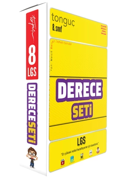 Tonguç Yayınları 8. Sınıf Lgs Derece Seti- (PARAGRAFTA SON NOKTA - HEDEFİM DERECE DENEMELERİ - ZOR VE ÖTESİ)