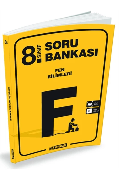 Hız Yayınları 8.sınıf Lgs Fen Bilimleri Soru Bankası - 2021 Lgs Kitapları