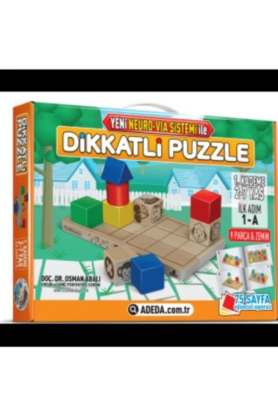 Adeda Yayınları Dikkatli Puzzle Ilk Adım 2 7 Yaş