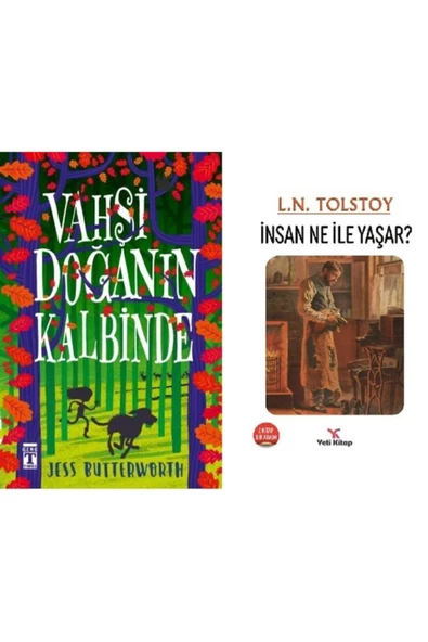 Timaş Yayınları Vahşi Doğanın Kalbinde Ve L.n Tolstoy Insan Ne Ile Yaşar Okuma Kitabı Seti