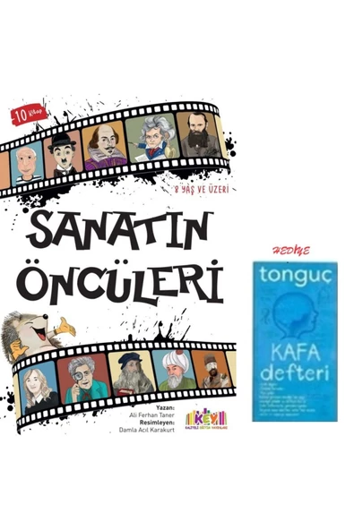 Key Kaliteli Eğitim Yayınları Sanatın Öncüleri 10 kitap + Değerlendirme kitapçığı İle 3. Sınıf (8-9 Yaş), 4. Sınıf (9-10 Yaş)+Kafa