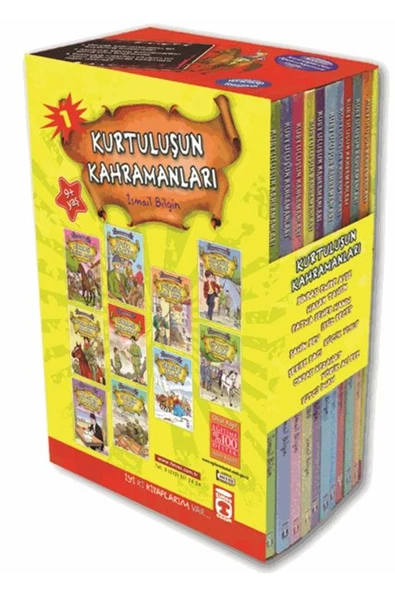 Timaş Çocuk Kurtuluşun Kahramanları 1 Set - (10 KİTAP)