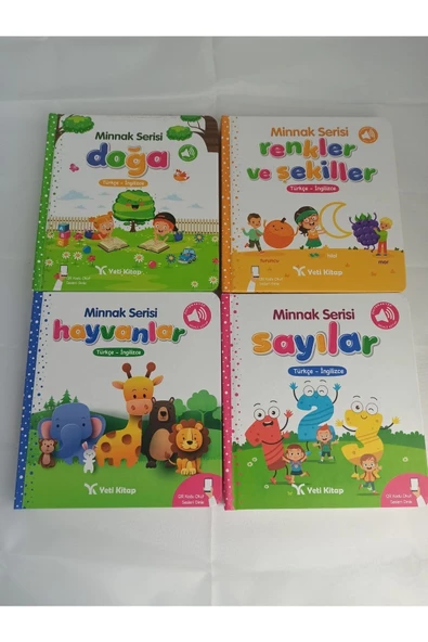 yeti kitap 0-1 Yaş Arası Bebek Kitapları (4 Kitap)