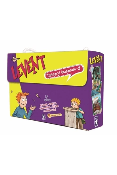 Timaş Yayınları Levent Türkiye'yi Geziyorum Hikaye Seti - 2 (5 Kitap)