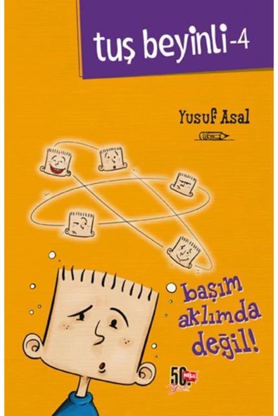 Nesil Yayınları Tuş Beyinli 4 Aklım Başımda Değil