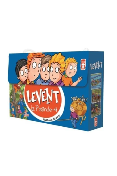 Timaş Yayınları Levent Iz Peşinde 4 Set (5 Kitap) Mustafa Orakçı Timaş Yayınları