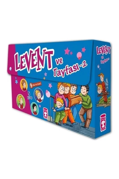 Timaş Çocuk Levent ve Tayfası 2 - 5 Kitap Takım / Mustafa Orakçı / Timaş Çocuk / 9786050826302