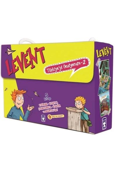 Timaş Yayınları Levent Türkiye’yi Geziyorum Serisi 2. Set (5 Kitap)