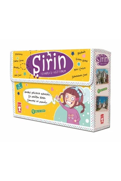 Timaş Çocuk Şirin Istanbul’u Geziyorum 1 Set – (5 Kitap)