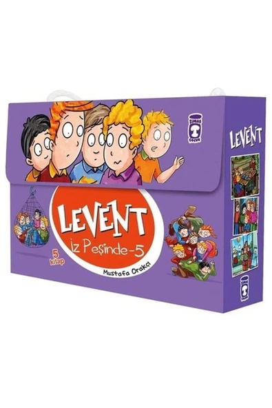 Timaş Çocuk Levent Iz Peşinde 5 Set (5 KİTAP)