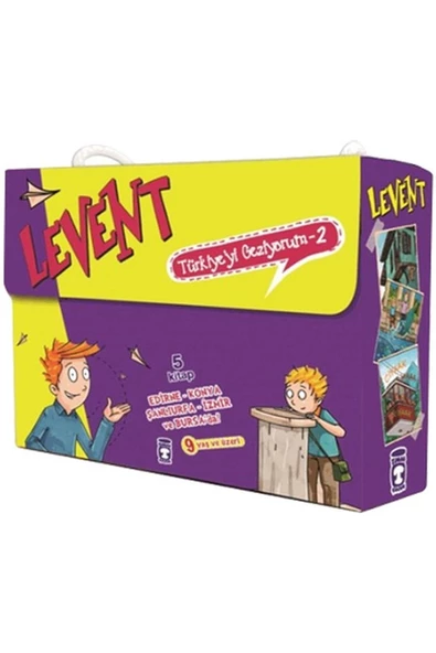 Timaş Yayınları Levent Türkiyeyi Geziyorum 2 Set - (5 Kitap) Inları