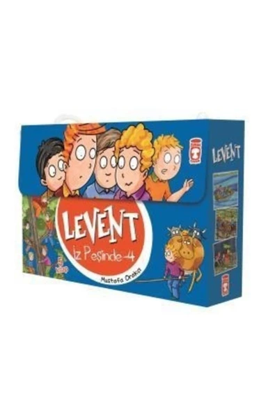 Tudem Yayınları Levent Iz Peşinde 4 Set (5 Kitap) Mustafa Orakçı Timaş Yayınları