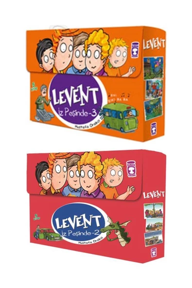 Timaş Yayınları Timaş Levent Iz Peşinde Serisi 2. Ve 3. Set (10 Kitap)