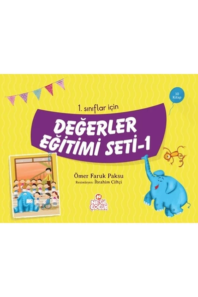 Nesil Yayınları Değerler Eğitimi Seti 1 (10 KİTAP)