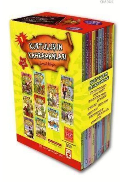 Timaş Çocuk Kurtuluşun Kahramanları 1 (10 Kitap, Set)