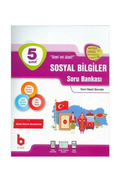 Basamak Yayınları Basamak 5. Sınıf Sosyal Bilimler Soru Bankası