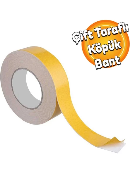 Automix Çift Taraflı Köpük Bant 18 mm x 5 mt