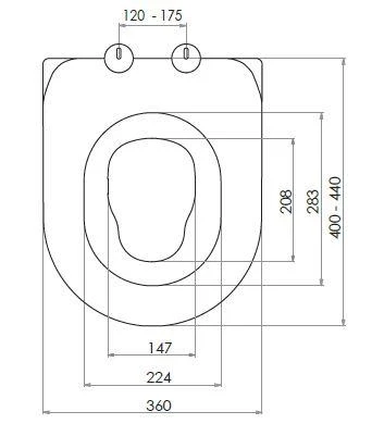 NKP TWİN Universal Çocuk Adaptörlü Klozet Kapağı ,Çocuk Yetişkin Klozet Kapağı - 7