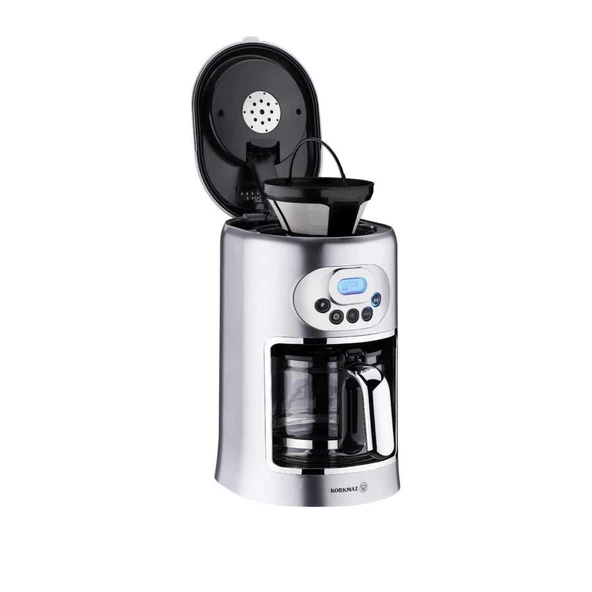Korkmaz Drippa Lcdli Inox Filtre Kahve Makinesi A866-02 - 5