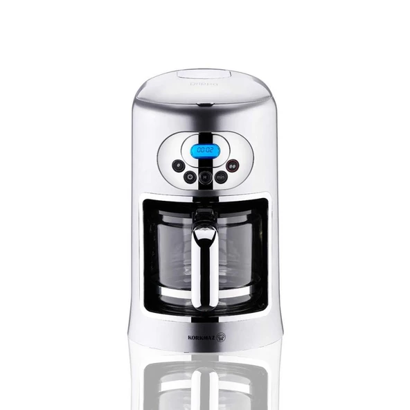 Korkmaz Drippa Lcdli Inox Filtre Kahve Makinesi A866-02 - 4