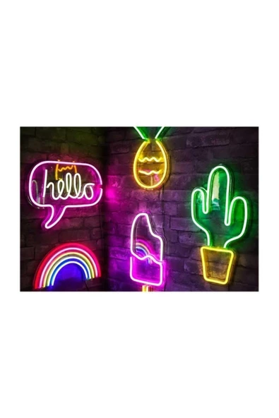 Ct-4555 12v Yeşil Neon Hortum Esnek Led Flexible 5 Metre - 4
